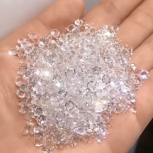 Transparan Rhinestone Diamond Crystal Nail Art Accessories