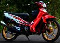 Striping lis sticker standar ori Yamaha FIZ R Millenium Merah Striping F1ZR Millenium Sticker fiz r Lis fiz r Decal fiz r Emblem fiz r. 