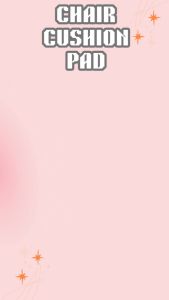 DE Chair Cushion Pad Seat Corduroy Soft Square Pad Home Living Pillow [40x40x6cm] - Bi-COLOR