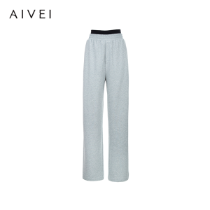 AIVEI | Golf Style Casual Trousers Spring Straight Wide Leg
