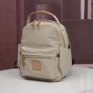 Mini Backpack Waterproof Light Simple Oxford Cloth Childrens School Bag Parent-Child Bag Soft Shoulder Strap Back Pad