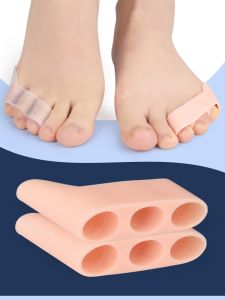 Toe Rectifier Three-Hole Small Toe Inner Split Toe Anti-Blister Anti-Foaming Overlapping Protection Small Thumb Outer Separator