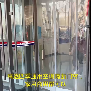 SUM Magnetic PVC Door Curtain Clear PVC Door Transparent Auto Closing Door Screen Anti Mosquito Clear Plastic Curtain Wind & Dust Protection Easy To Clean