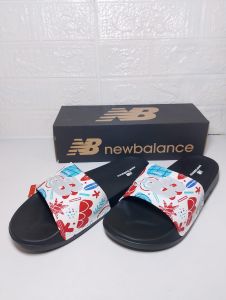 Sandal Slip On NEW BALANCE Baru Unisek Slop Slide Anti Licin