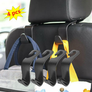 AUTOFun Universal Car Seat Back Hook Aksesoris Mobil Interior Portabel Gantungan Pemegang Penyimpanan