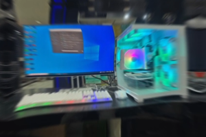 PC Gaming Fullset Intel i7 12700F Ram 16GB NVME 512 VGA 4GB Lengkap LED 24 inc