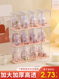 Acrylic Display Case Single Large Transparent Dustproof Cabinet for Figurines Storage And Show off Collectible Storage Box