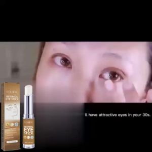 EELHOE Batang Krim Mata Retinol Kurangkan Beg Mata Lingkaran Hitam Kedutan Mata Menghidrat Pelembap Menganjalkan Kulit Kawasan Mata