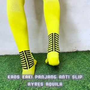 Kaos Kaki Ayres Aquila Panjang Anti Slip Kaoskaki Olahraga Sepakbola Futsal Soccer All Size