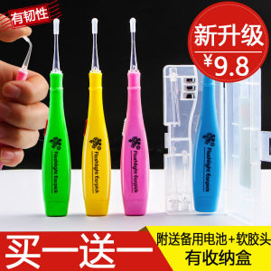 Muỗng Tai Dạ Quang Có Đèn Lên Dụng Cụ Vệ Sinh Tai Điện Tử Trực Quan Loại Bỏ Ráy Tai Người Lớn Và Trẻ Em An Toàn Tai Đào Thiết Bị