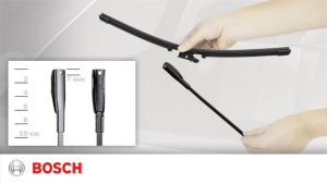 BỘ GẠT MƯA BOSCH AEROTWIN EURO SET A154S 22" & 18": CHEVROLET COLORADO ĐỜI XE 2016 ĐẾN NAY