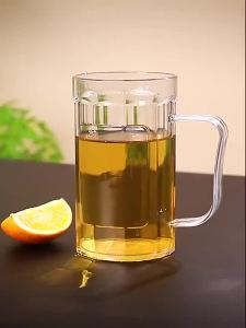 JETTING | 〔Q〕Transparent Beer Mug Acrylic Plastic Unbreakable Milk Coffee Juice Water Cup Barware Drinkware For Home Party Bar Karaoke