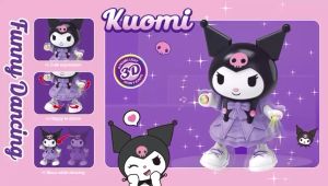 MAINAN BATERE ANAK BONEKA DANCING LIGHT KUROMI TOYS