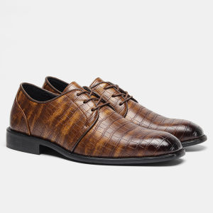 GRAZIA mens formal shoes Stylish Gentlemans comfortable business dress shoes Size 40-46