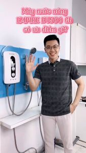 MÁY TẮM NƯỚC NÓNG HIỂN THỊ NHIỆT ĐỘ EMPIRE E4500-KB