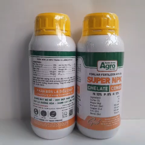 Phân bón lá npk trung vi lượng Super NPK Combi (HVV-06) Chai 500ml - AGROBEST