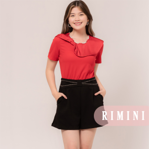 RIMINI - Jumpsuit Pendek Wanita Pesta Celana Aline Size Xs-XL - Zheva Romper 85923
