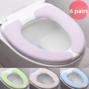 Besee | All-Season Waterproof Adhesive V-shaped Thick Insulation Toilet Seat Pad