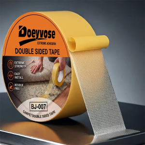 Doeyvose Super Strong Viscosity Waterproof Tape Traceless Fixing Tape for Home Improvement & Carpet Installation