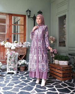 GAMIS MEWAH KOLEKSI TERBARU SIGAWA STORE-GAMIS PAYET MUTIARA ROMPI MISAH-GAMIS CARDIGAN WANITA COCOK UNTUK PESTA 2023