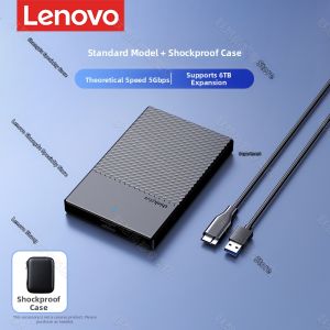 Lenovo | 2.5 Inch USB3.0 SSD/HDD Enclosure