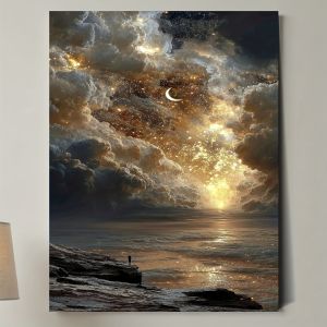 Acrylic Paint By Numbers Serene Landscape painting By Numbers on Canvas Coloring By Number for Adults Paint Digital Art