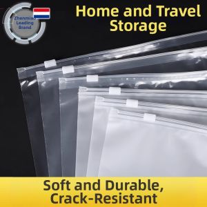 ZHENMIAO | Transparent PE Clothing Storage Zip Lock Bags