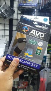 Pelindung Lutut Knee Brace Avo Pendek Decker Keni Support Short Elastic Dekker Terapi Kesehatan