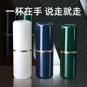 Portable Travel Toothbrush Cup Storage Box Dental Care Organizer Plastic Brushing Cup Oral Hygiene Kit Home Bathroom Accessory