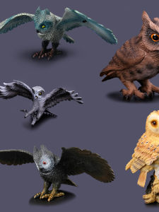 HANYIMOWAN | Static Owl Model Toy