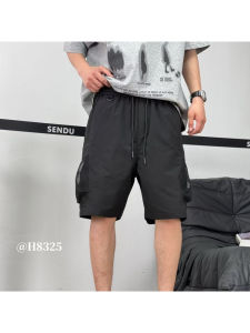 Quần Short Harajuku Mỏng Mùa Hè 2025 Có Túi Lớn Quần Short Nam Trẻ Trung Thoáng Khí Quần Short Thường Ngày Cạp Vừa Mùa Hè