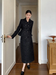 Bộ Đồ Dài Elegent Dành Cho Người Thon Gọn