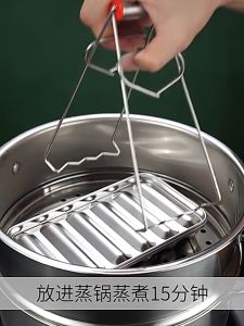 Cetakan Sosis Mold Bahan Stainless Steel / Hot Dog 6 Sekat Handmade