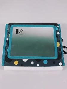 Tummy Time Mirror for Babies Black and White Toys Infants High Contrast Baby Toys For Newborn Baby Sensory Gift 0-12 Months