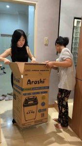 Arashi Mesin Cuci Portable 4.5 Liter Wash & Dry AWM 452A