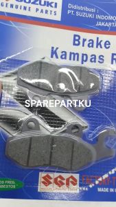 DISPAD DEPAN SUZUKI SMASH SHOGUN 125 SATRIA FU 150 / KAMPAS REM DEPAN / CAKRAM / DISPED / TROMOL