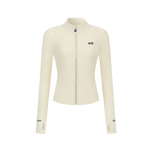 AO | Autumn Winter Long Sleeve Stand Collar Slim Fit Casual Sports Womens Jacket