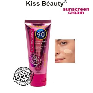 kiss beauty Skin Care Facial Sunscreen Cream SPF 90+ Sunblock Lotion 60ml
