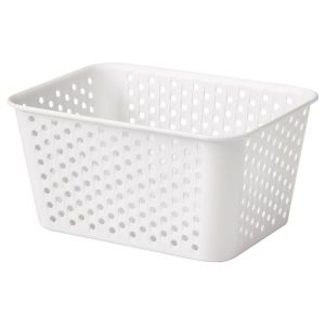 Storage Baskets Desktop Bathroom Snacks Household Use Plastic Storage Baskets Kitchen Cabinets Toys Dormitories