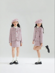 MUCMUKN | Elegant Sparkling Lavender Childrens Short Skirt