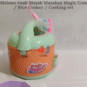 Mainan Anak Masak Masakan Magic Com Rice Cooker Cooking set