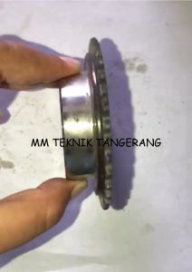 Sprocket RS 25 x 39 T Gear Rantai Single Gir gigi Z 39T RS25 -1 25Z39 25X39T 25-1 tipe B