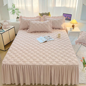 Thickened Dustproof Slip-resistant Bed Cover Set