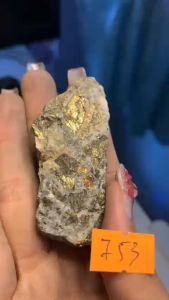 Viên đá phép thuật ngũ sắc phản chiếu đặc biệt Bling Bling của Vũ Trụ mạng năng lượng cao 753