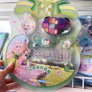 DIY Nail Sticker set for Kids girl Multiple patterns Designs 3D Nail Art Stickers Waterproof healthy