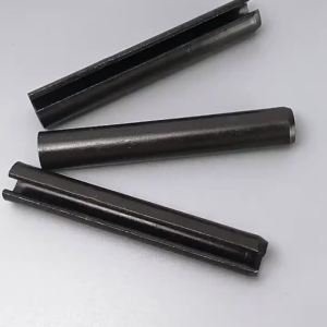 Chốt Định Vị Đàn Hồi Màu Đen 65Mn Hình Trụ Rỗng Dùng Cho Gia Công Kim Loại Kích Thước M8 M10 M12 Chốt Mở Đàn Hồi