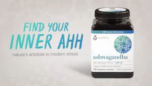 youtheory Ashwagandha 1000 mg. 180 Capsules(Exp:05/2027)