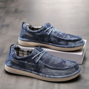 Vintage Washed Canvas Summer Slip-on Shoes