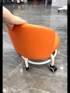 บ้านเย็บ ม้านั่งพนักพิงเก้า ขนาดเล็ก สำหรับ ซ่อมรองเท้า เท้ารอกสตูล ต่ำ Universal ล้อเงียบ เด็กเด็กวัย หัด เดินสตูล