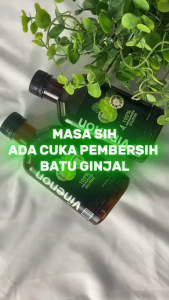 VINENON Paket 2 Botol - 100% Cuka Mengkudu Asli Bantu Hancurkan Batu Ginjal dan Asam Urat BPOM